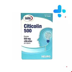 Eurhovital Citicolin 500 mg 30 Capsules