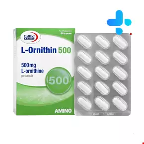 Eurhovital L-ornithine 500 mg 60 capsules