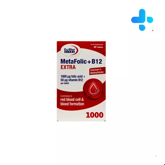 Eurhovital Metafolic + B12 extra 30 Tabs