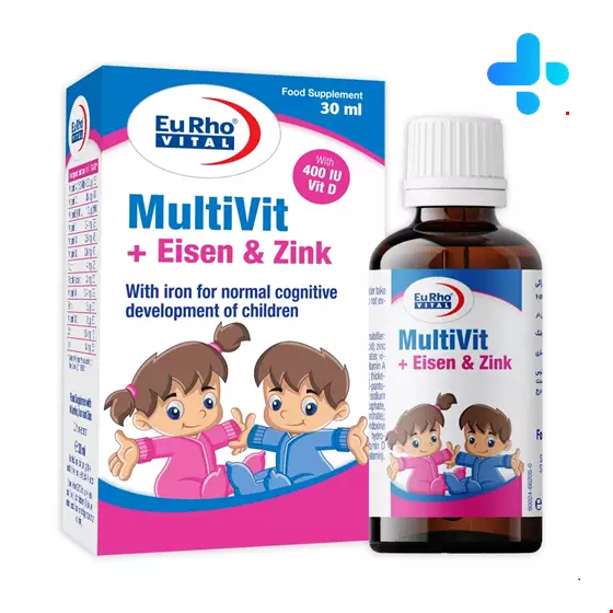 Eurhovital Multivit Eisen And Zink Drop 30 ml