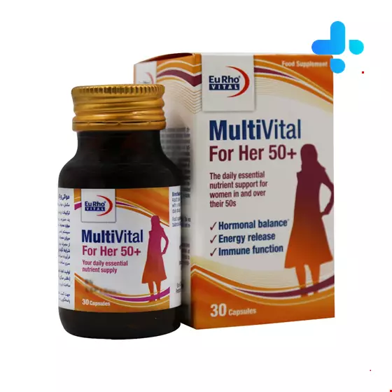 Eurhovital Multivital For Her 50 Up years  30 Caps