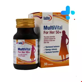 Eurhovital Multivital For Her 50 Up years  30 Caps