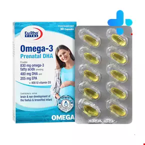 Eurhovital Omega3 prenatal DHA-30Caps