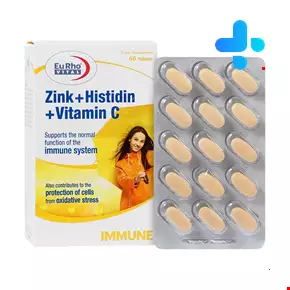 Eurhovital Zinc Histidin And Vitamin C 60 Tablets