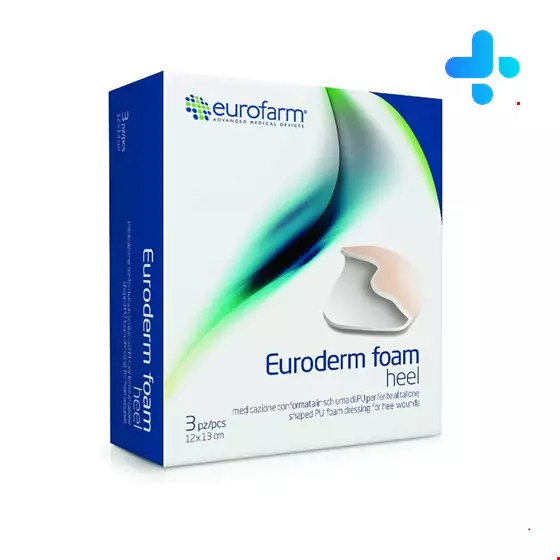 Euroderm Euroform Heel Foam Dressing 12×13 cm