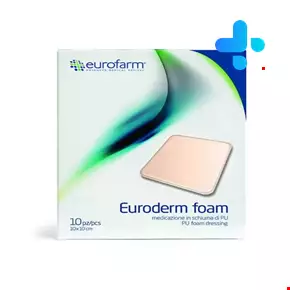 eurofarm euroderm 10*10 cm foam