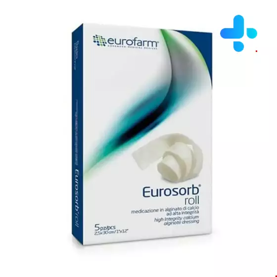 Eurofarm Eurosorb Alginate Roll foam 10×10 cm