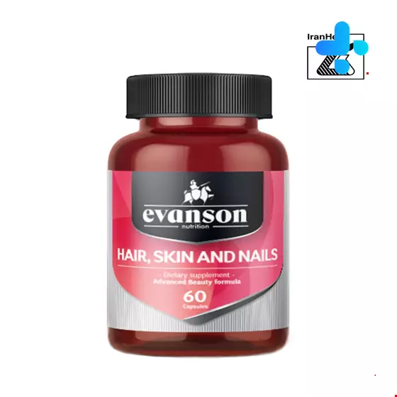Evanson Nutrition Hair Skin & Nails 60 Capsule