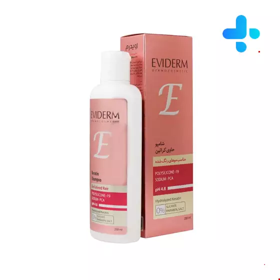Eviderm Keratin Shampoo For Colored Hair 200 ml