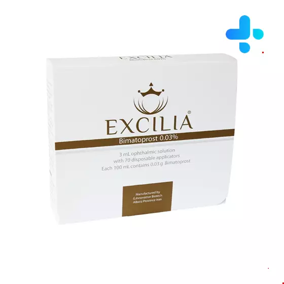 Excilia Bimatoprost 0.03% Ophthalmic Topical Solution 3 ml