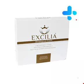 محلول رشد مژه بیماتوپروست 0.03 درصد اکسیلیا 3 میلی لیتری