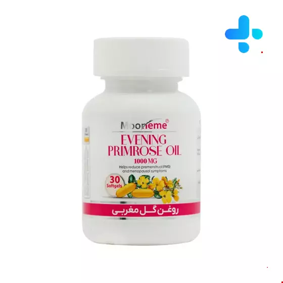 Exir Afarin Aria Mooneme Evening Primrose Oil 1000 mg 30 Softgels