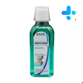 دهان شویه بنزیلاژین بنزیدامین 0.15% اکسیر 250 میلی لیتری