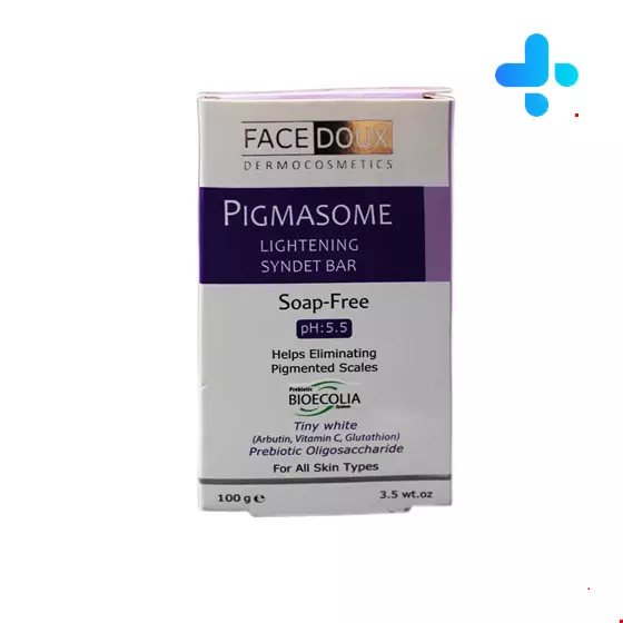 Face Doux Pigmasome Lightening Syndet Bar 100 Mg