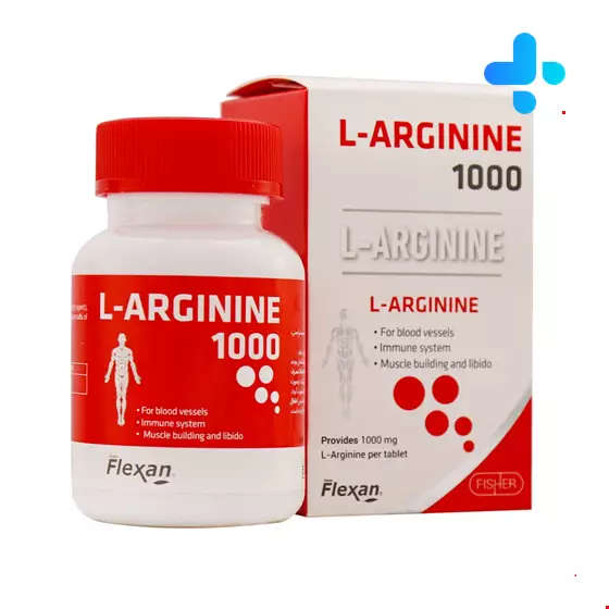 Fisher Flexan L Arginine ۱۰۰۰ mg ۳۰ Tablets