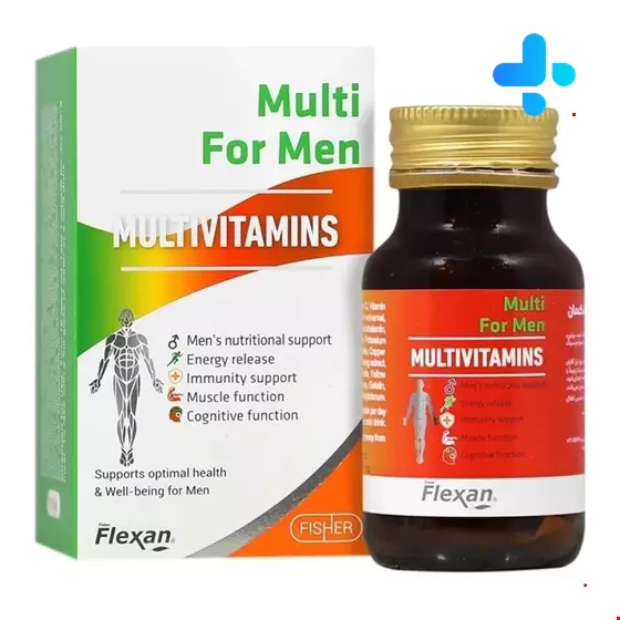  Fisher Flexan Multi Vitamin For Men 30 Soft Jel