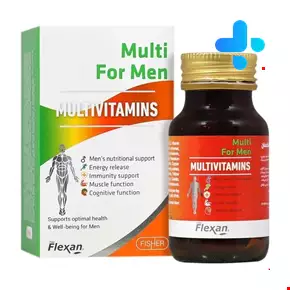  Fisher Flexan Multi Vitamin For Men 30 Soft Jel