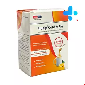 Flusip Cold & Flue Powder With lemon & honey 10 Sachets