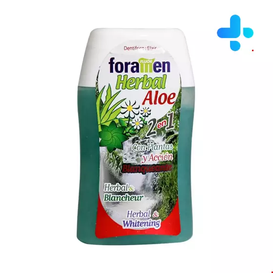 foramen Herbal aloe 2 in 1 tooth and Elixir