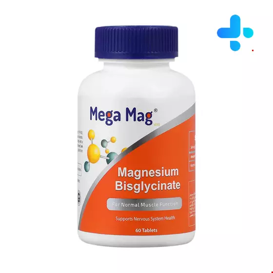 Forte E mega mag Magnesium Bisglycinat  60 30 tablets