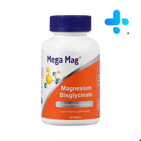 Forte E mega mag Magnesium Bisglycinat  60 30 tablets