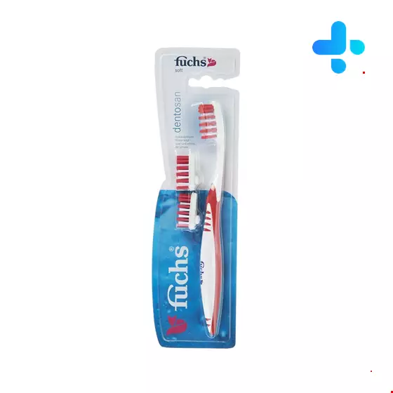 Fuchs Dentosan Teeth Toothbrush With 2 Extra Head