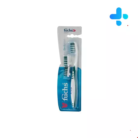 Fuchs Dentosan Teeth Toothbrush With 2 Extra Head