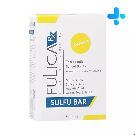 Fulica RX Sulfur Anti-Acne Cleansing Bar 100 gr