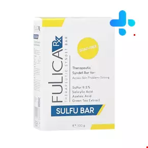 Fulica RX Sulfur Anti-Acne Cleansing Bar 100 gr