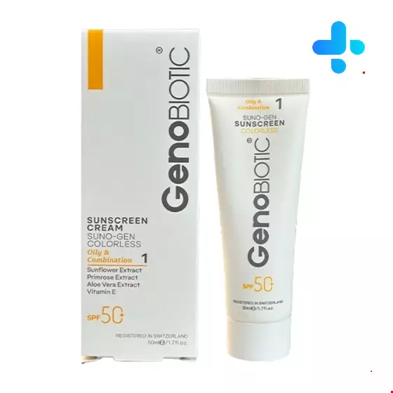 Geno Biotic SunoGen 1 Sunscreen Cream SPF50