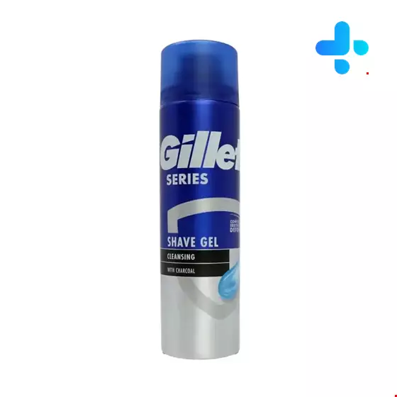 Gillette Cleansing Shaving Gel with charcoal 200 ml