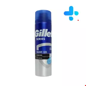 Gillette Cleansing Shaving Gel with charcoal 200 ml