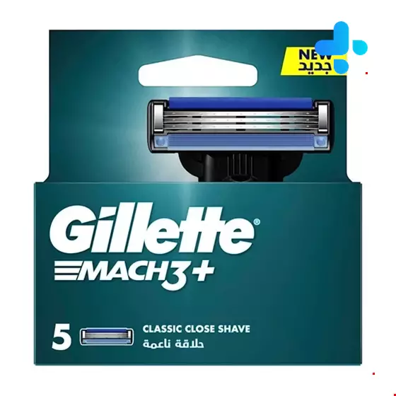 Gillette Mach 3 Simple Replacement Blades, 5 Count