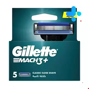 Gillette Mach 3 Simple Replacement Blades, 5 Count