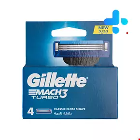 Gillette Mach 3 Turbo Blades Pack of 4