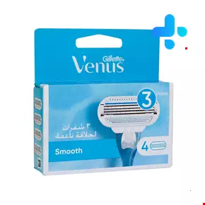 Gillette Venus Shaving Cartridges 3 Blade Pack of 4