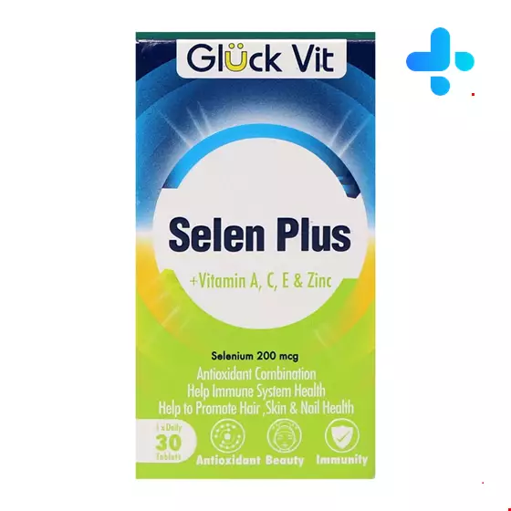 Gluck Vit Selen Plus 30 Tablets