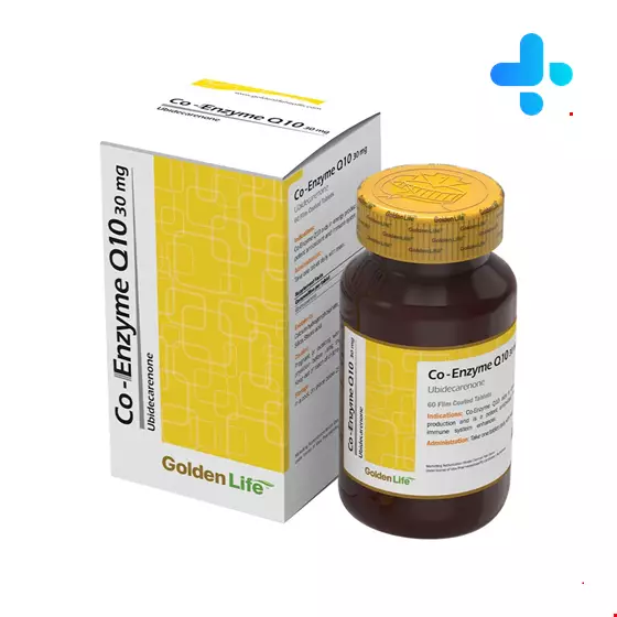 Golden Life Co Enzyme Q10 30 mg 60 Tablet