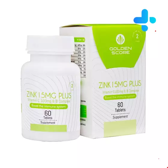 Golden Score Zink plus Vitamin C and B Complex 60 Tablets
