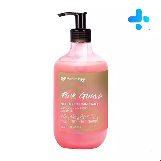 Handology Hand Wash Creamy Pink Guava 500ml