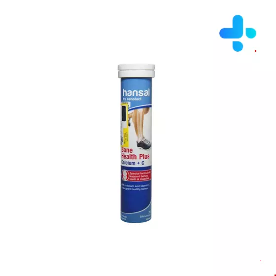 Hansal By Sanotact Bone Health Plus Calcium And C 20 Eff Tablet