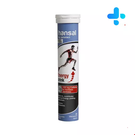 Hansal By Sanotact Energy 20 Effervescent Tablets