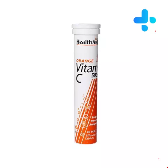 health aid vitamin C 500mg 20 Effervescent Tablets