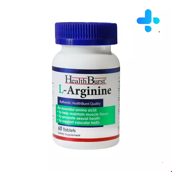 Health Burst L Arginine 1000 Mg 60 Tablets