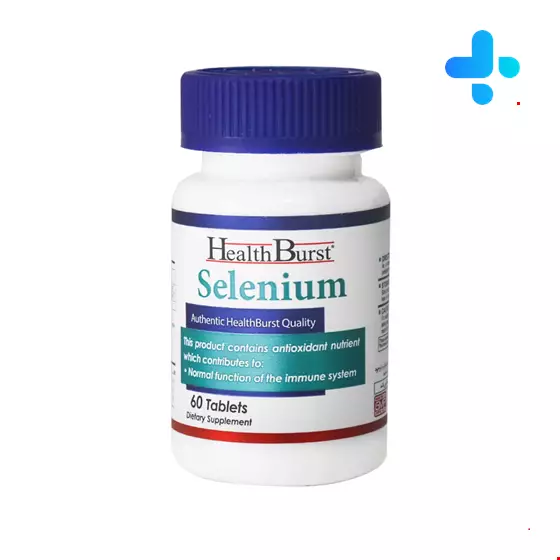 Health Burst Selenium 60 Tablets