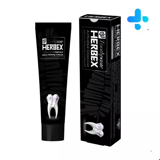 Herbex Activated Charcoal Toothpaste 100 g