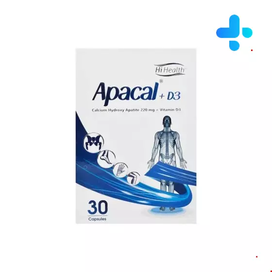 Hi Health Apacal And Vitamin D3 30 Capsules