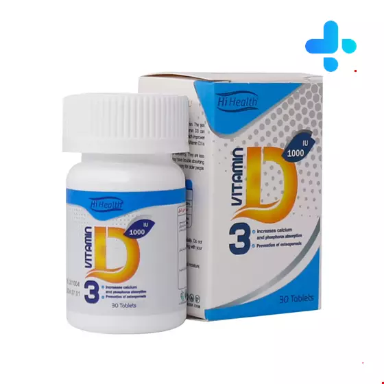 Hi Health Vitamin D3 1000 IU 30 Tablets