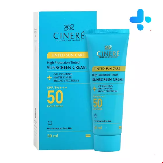 High Protection Tinted Sunscreen Cream SPF50+