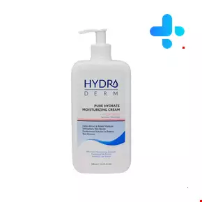 کرم پمپی مرطوب کننده دست و صورت هیدرودرم مدل ساتین 500 میلی لیتری